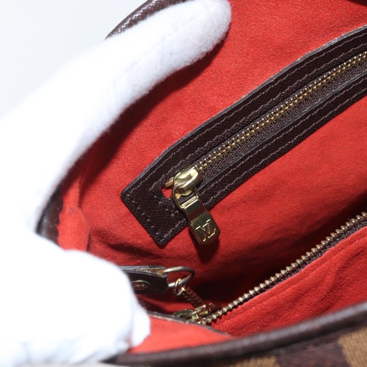 Louis Vuitton Marais Bucket Damier, Brown, Canvas, Handbag