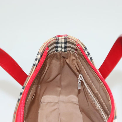 Burberry Nova Check Nova Check Canvas and leather, Beige, Canvas, Handbag