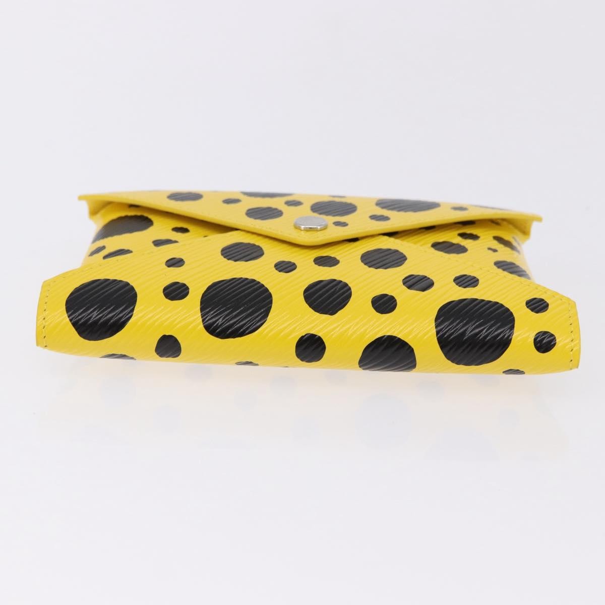 Louis Vuitton Kirigami Pochette Set Yayoi Kusama Infinity Dots Epi Leather, Black, Leather, Clutch
