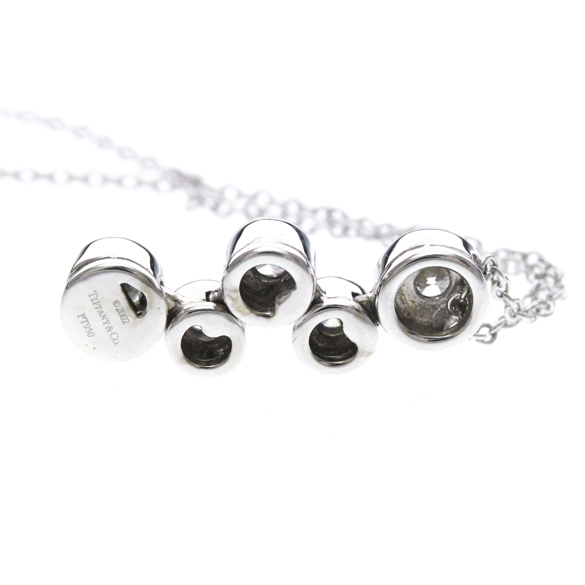 Tiffany & Co. Bubble Pendant, Silver, Platinum, Necklace