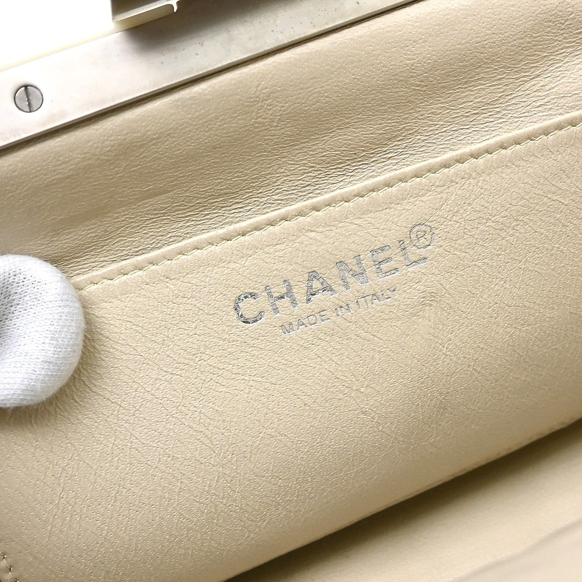 Chanel Chocolate Bar Frame Quilted Lambskin, Black, Leather, Shoulder Bag