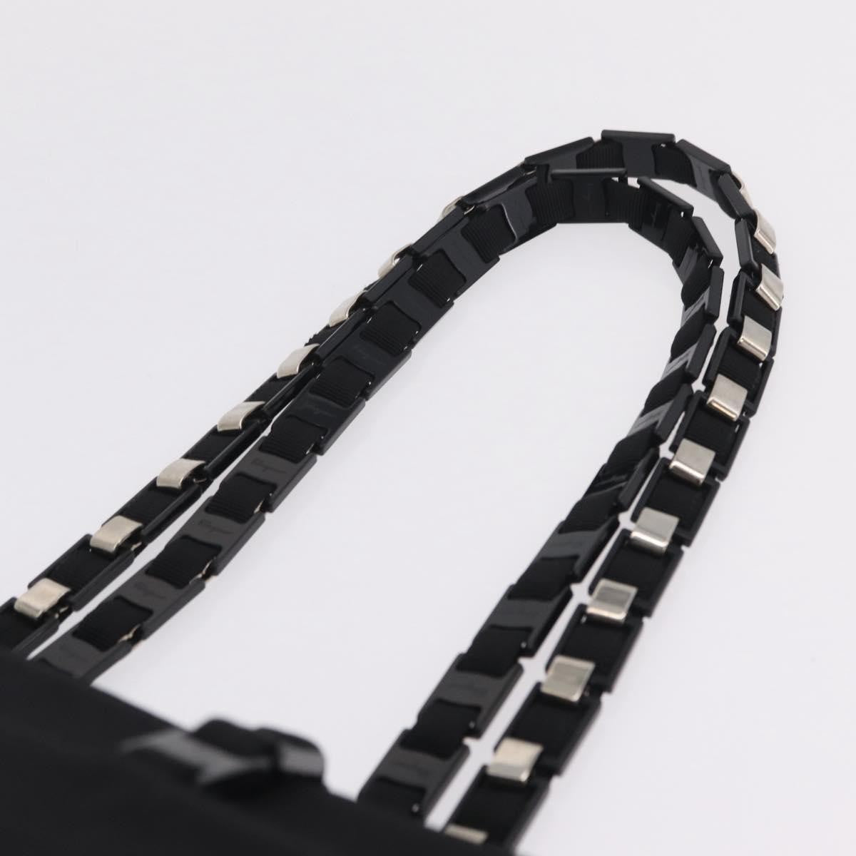 Salvatore Ferragamo Tote Nylon, Black, Nylon, Tote Bag