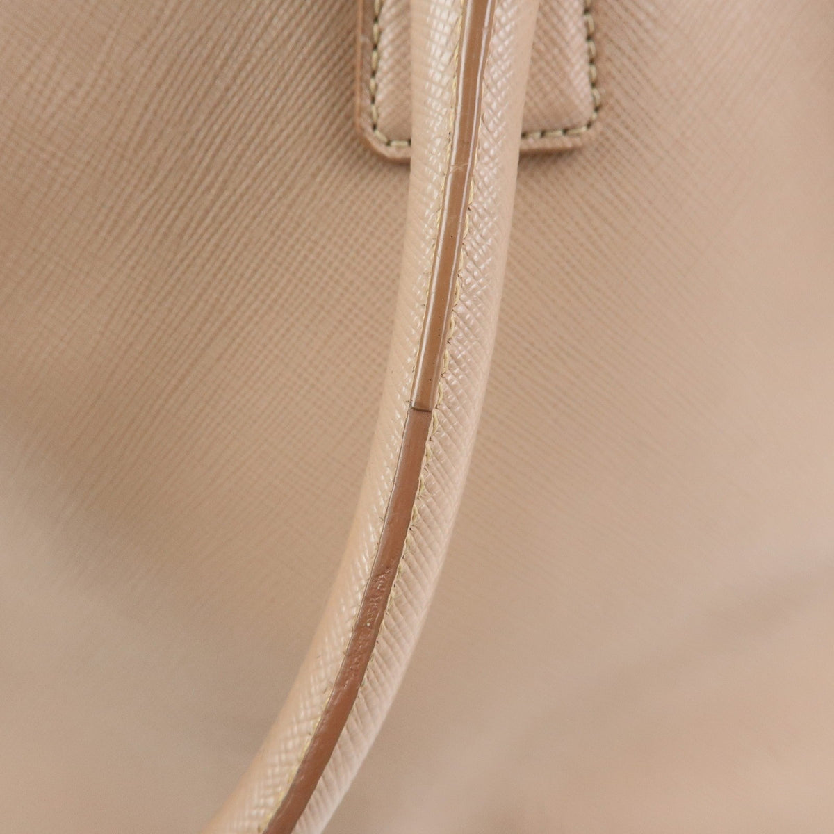 Prada Galleria Double Zip Saffiano Leather, Pink, Leather, Tote Bag