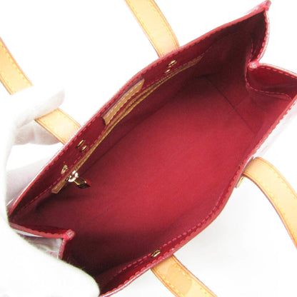 Louis Vuitton Reade Monogram Vernis, Red, Patent Leather, Handbag