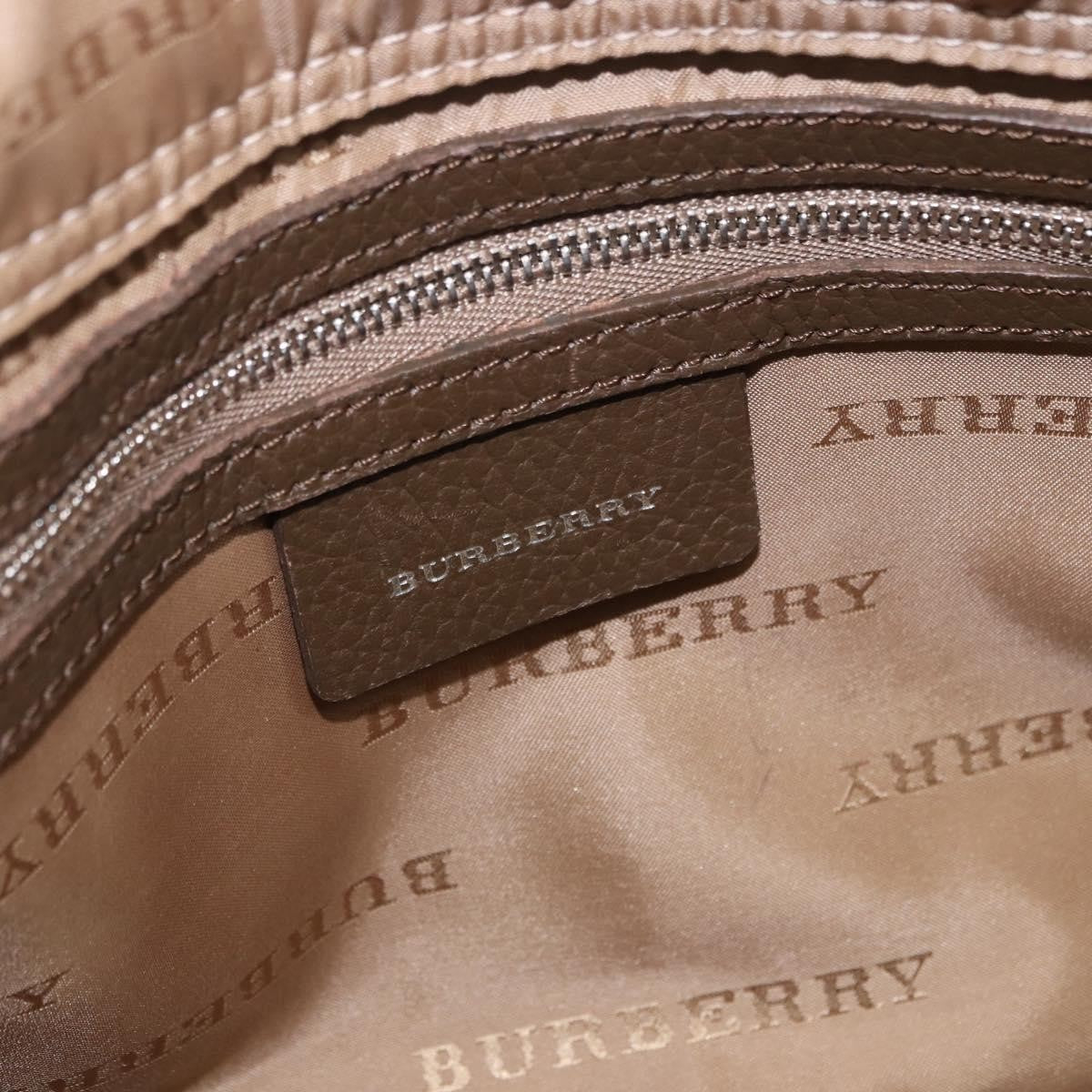 Burberry Nova Check Canvas, Brown, Canvas, Handbag