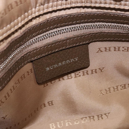 Burberry Nova Check Canvas, Brown, Canvas, Handbag