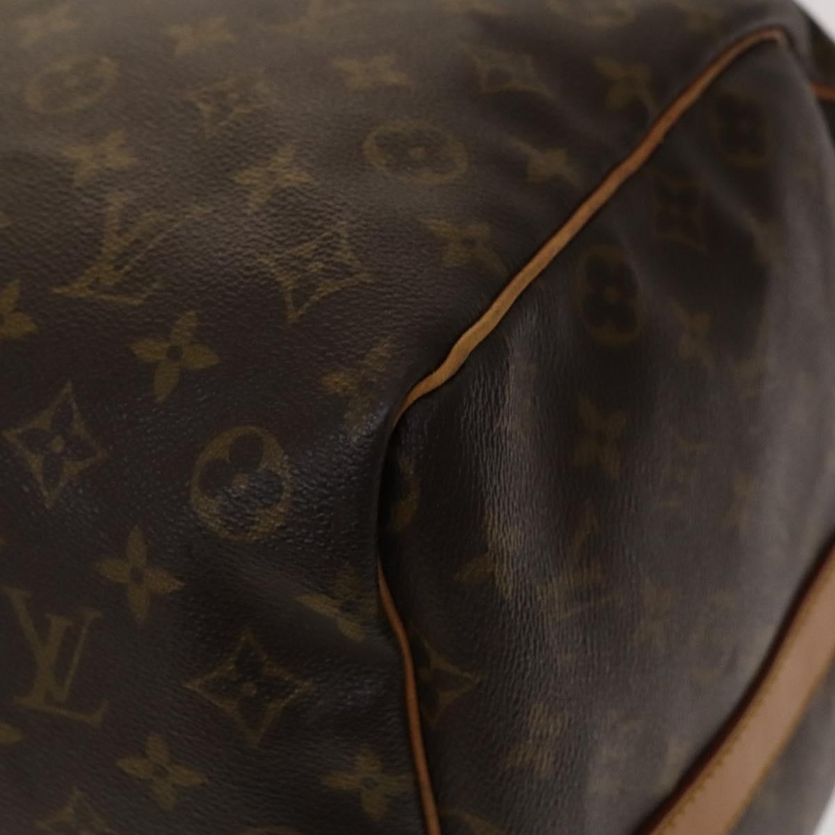Louis Vuitton Keepall Bag Monogram Canvas, BROWN, CANVAS, Travel bag