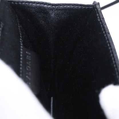 Bvlgari Shoulder Satin, Black, Satin, Shoulder Bag