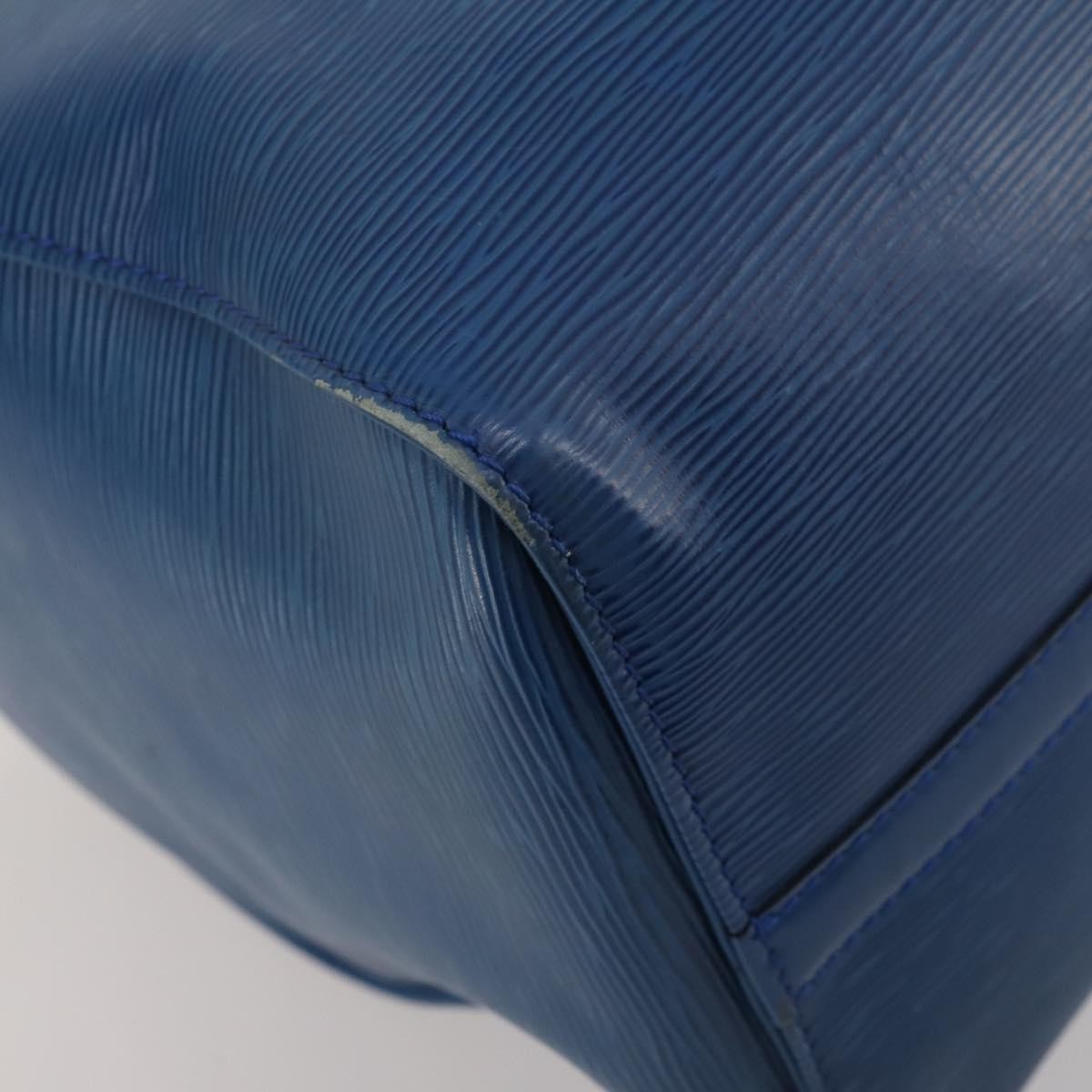 Louis Vuitton Keepall Bag Epi Leather, Blue, Leather, Travel Bag