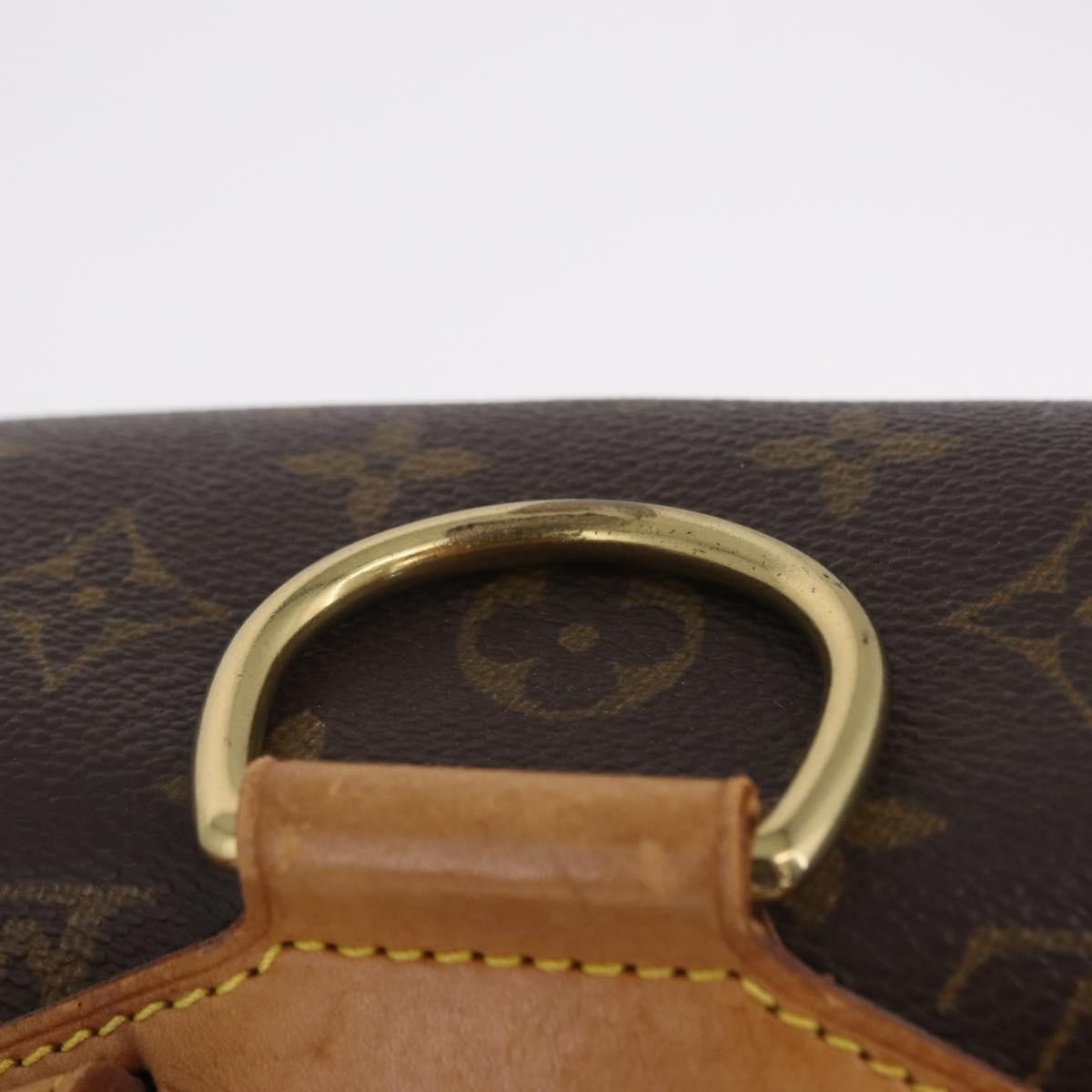 Louis Vuitton Vintage Montsouris Monogram Canvas, Brown, Canvas, Backpack