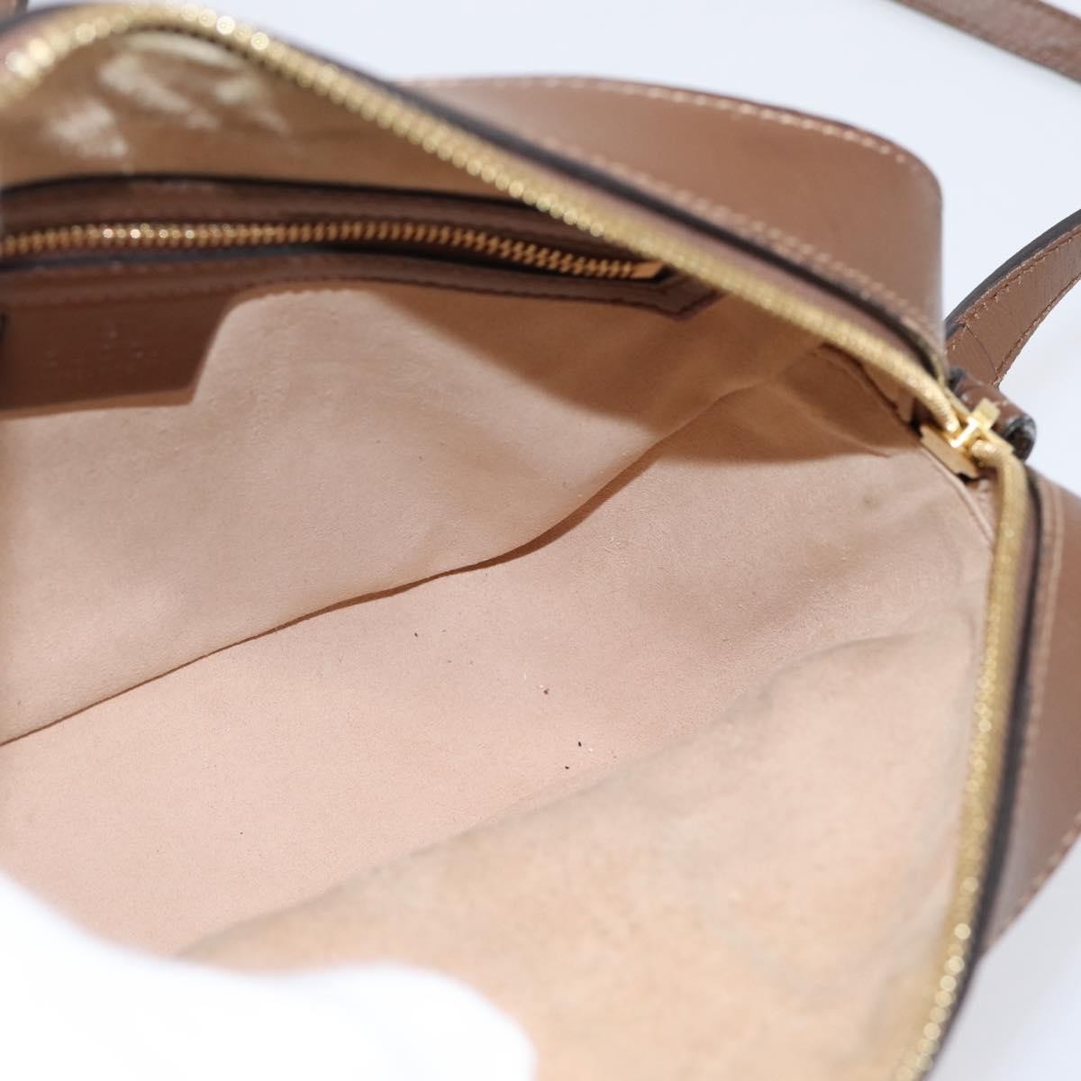 Gucci Horsebit 1955 Flap Pocket Camera GG Coated Canvas and Leather, Beige, Canvas, Shoulder Bag