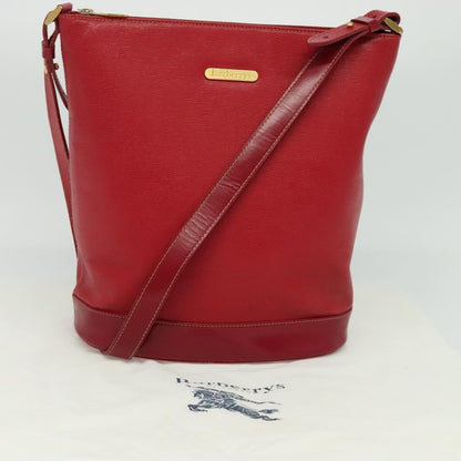 Burberry Vintage Leather, Red, Leather, Shoulder Bag
