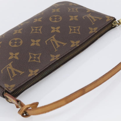 Louis Vuitton Pochette Accessoires NM Monogram Canvas, Brown, Canvas, Clutch