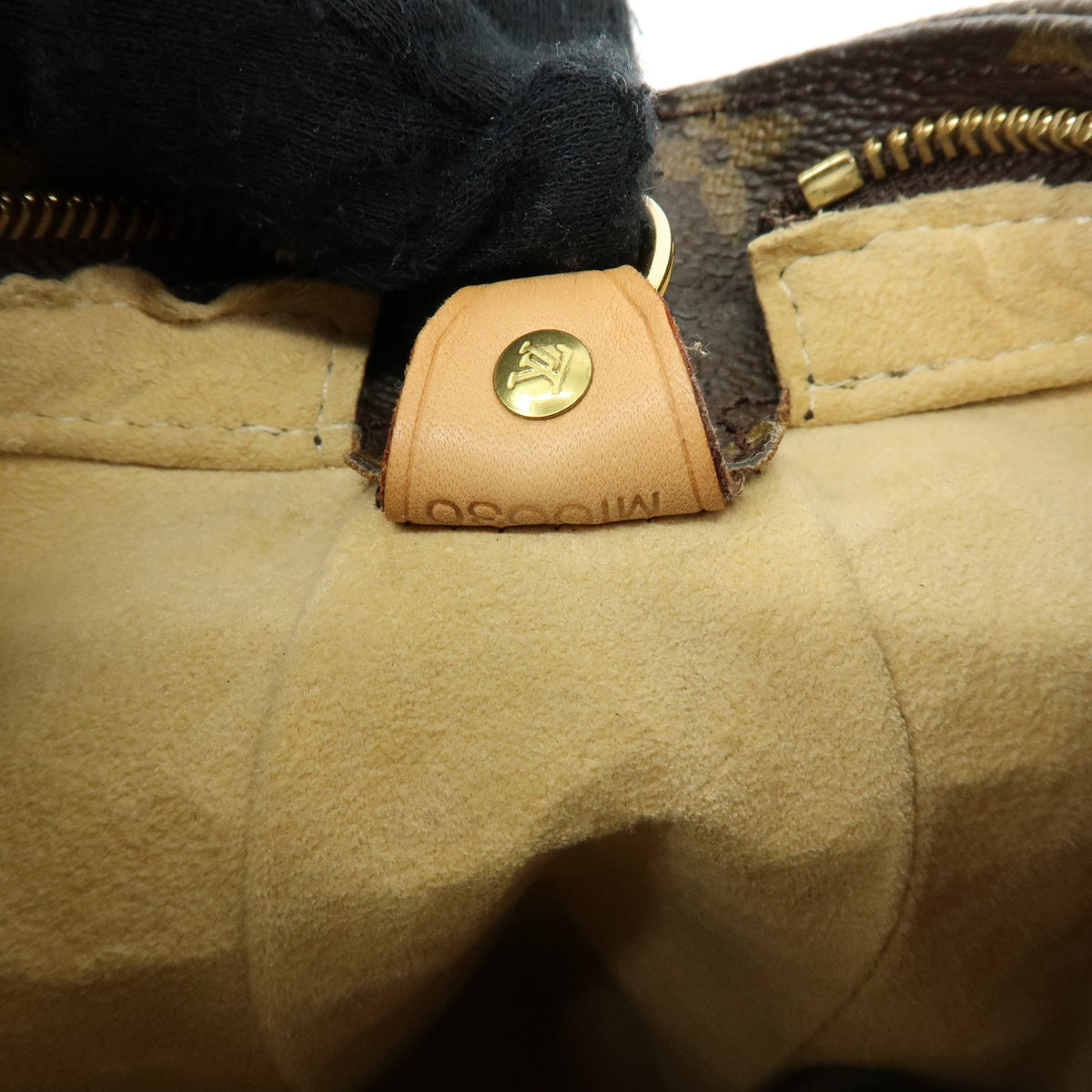 Louis Vuitton Looping Monogram Canvas, Brown, Canvas, Handbag