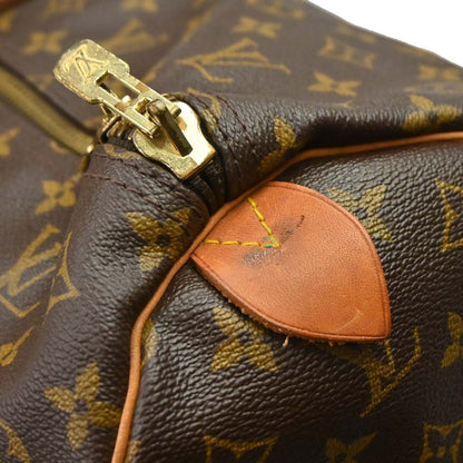Louis Vuitton Keepall Monogram Canvas, Brown, Canvas, Travel Bag