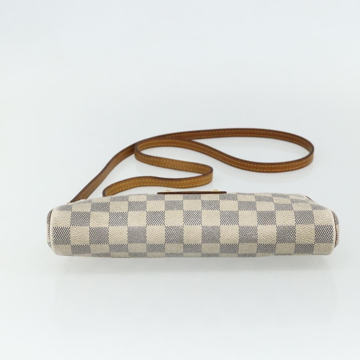 Louis Vuitton Eva Damier, Beige, Canvas, Shoulder Bag