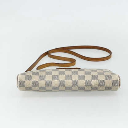 Louis Vuitton Eva Damier, Beige, Canvas, Shoulder Bag