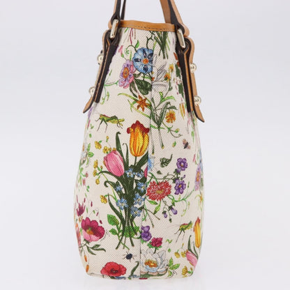 Gucci Craft Flora Canvas, Multicolour, Canvas, Tote Bag