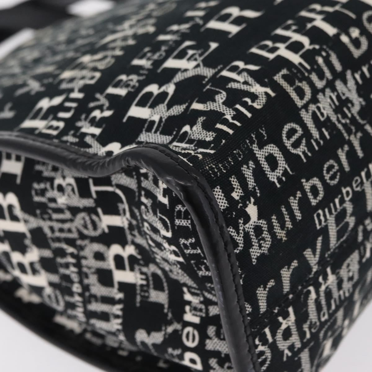 Burberry Logo Trench Nylon, Black, Canvas, Tote Bag