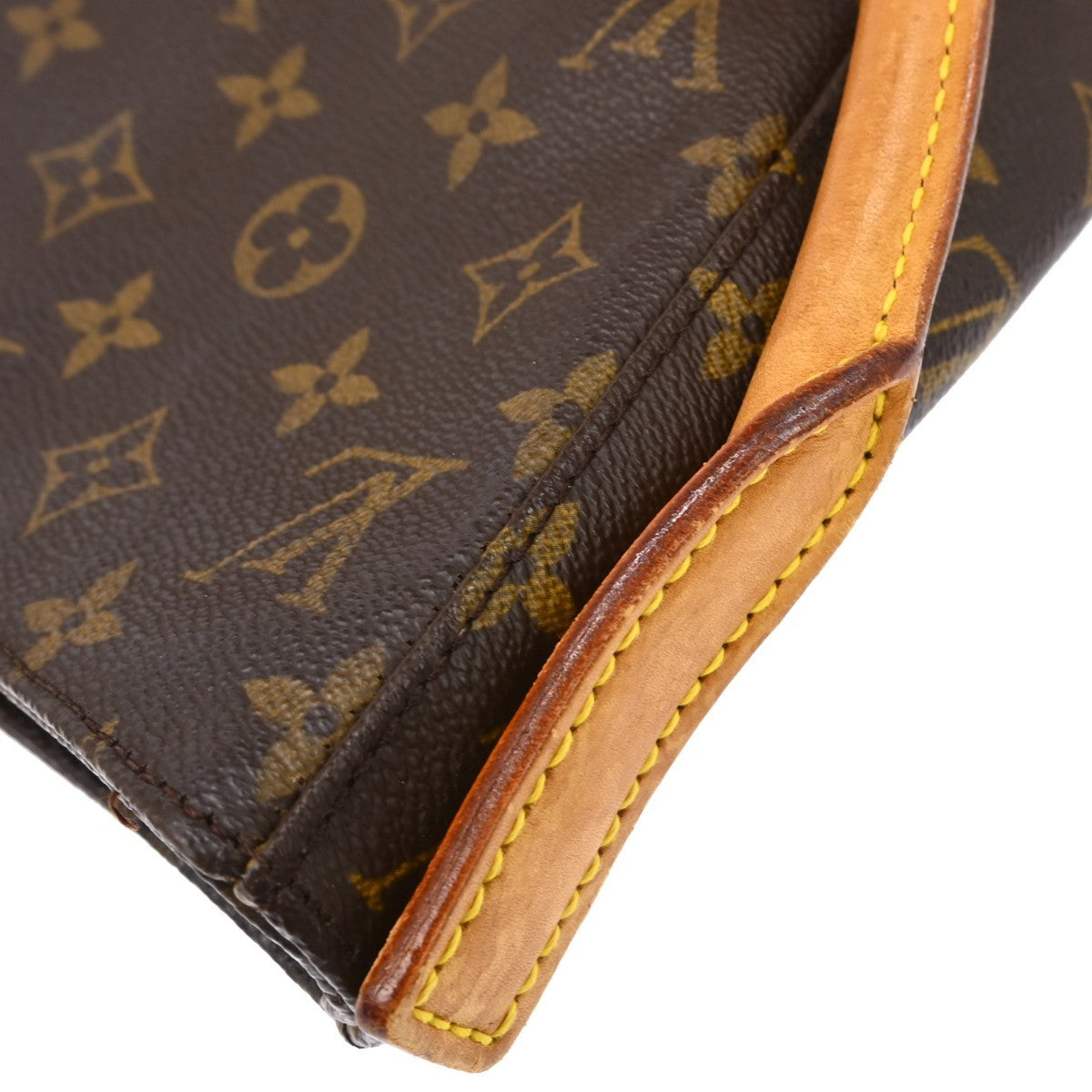 Louis Vuitton Looping Monogram Canvas, Brown, Canvas, Handbag