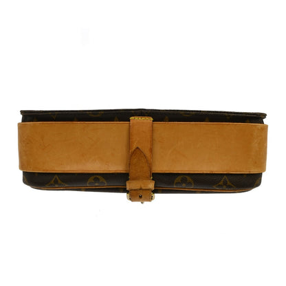Louis Vuitton Cartouchiere Monogram, Brown, Canvas, Shoulder Bag