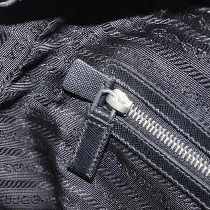 Prada Vintage Leather, Black, Leather, Handbag