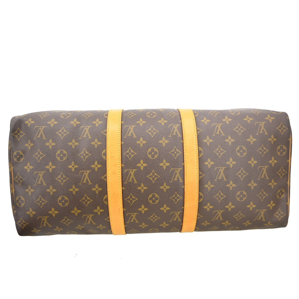Louis Vuitton Keepall Monogram Canvas, Brown, Canvas, Travel Bag