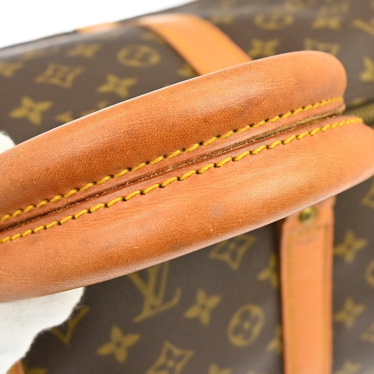 Louis Vuitton Keepall Monogram, Brown, Canvas, Travel Bag