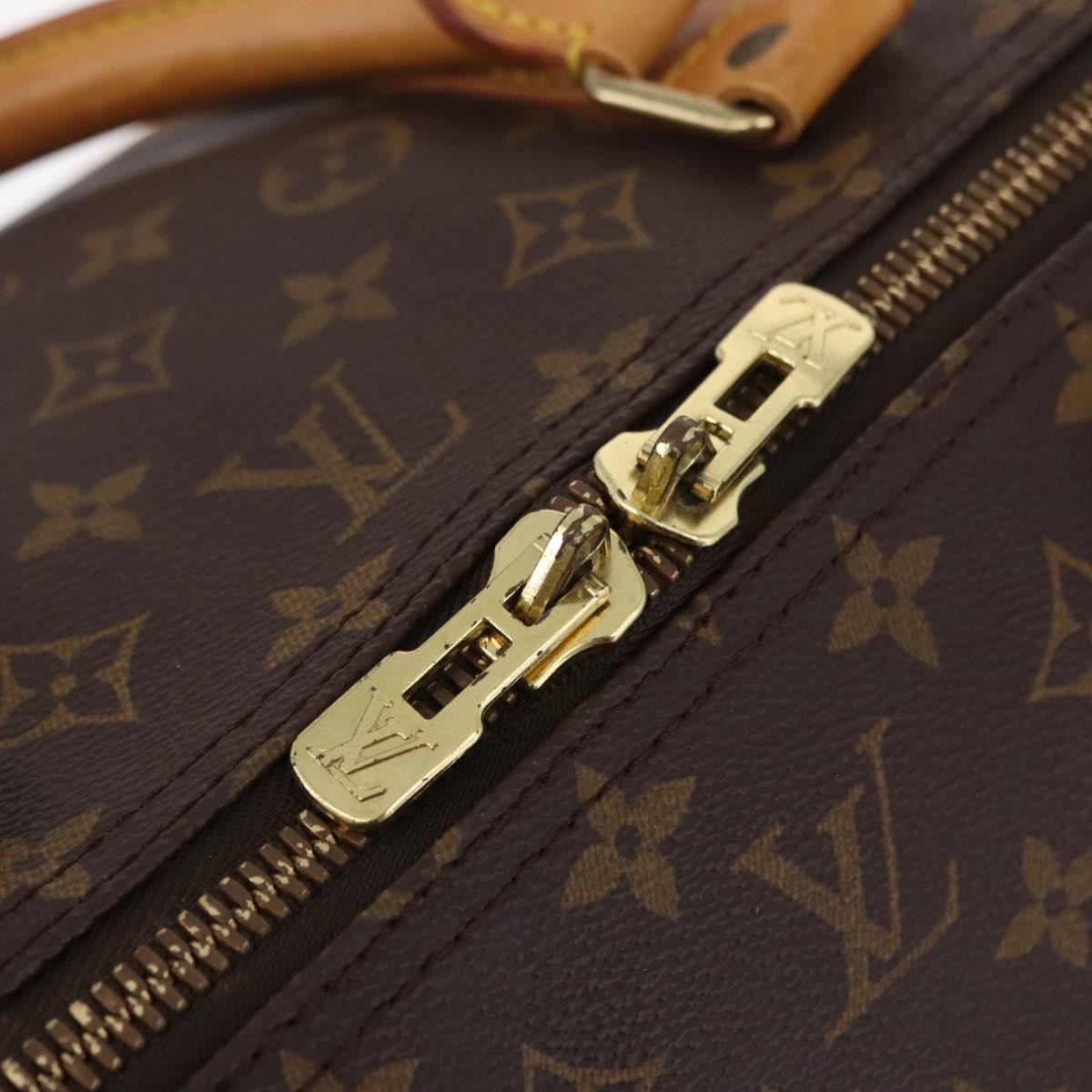 Louis Vuitton Keepall Monogram Canvas, Brown, Canvas, Travel Bag