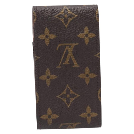 Louis Vuitton Cigarette Case Monogram Canvas, Brown, Canvas, Clutch