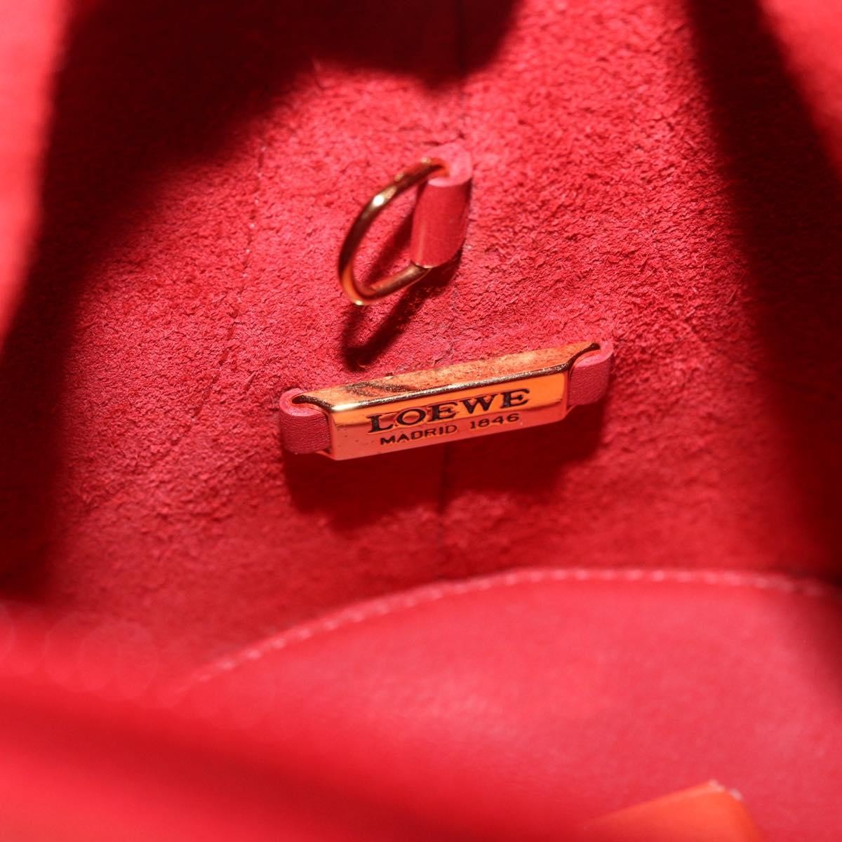 Loewe Vintage Leather, Red, Leather, Shoulder Bag