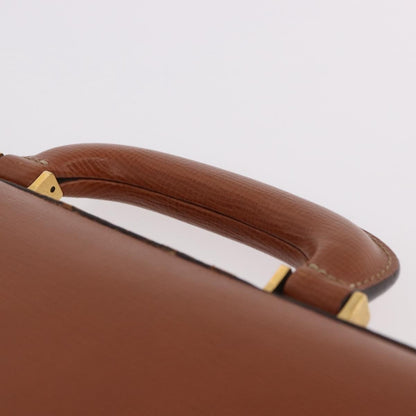 Loewe Anagram Business Leather, Brown, Leather, Briefcase