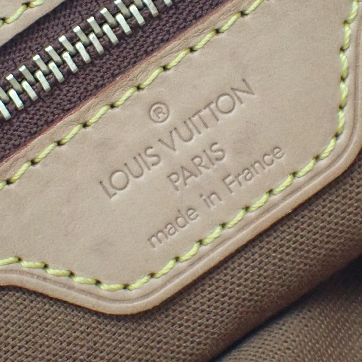 Louis Vuitton Cabas Piano Monogram Canvas, Brown, Canvas, Tote Bag