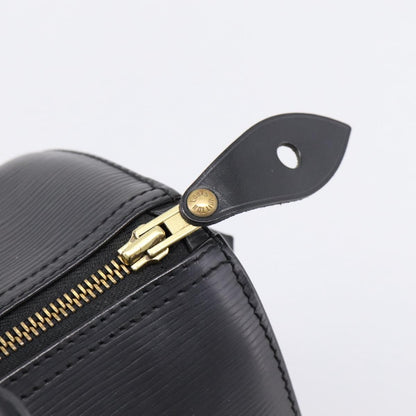 Louis Vuitton Speedy Epi Leather, Black, Leather, Handbag