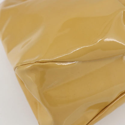 Salvatore Ferragamo Vala Patent Leather, Yellow, Patent Leather, Handbag