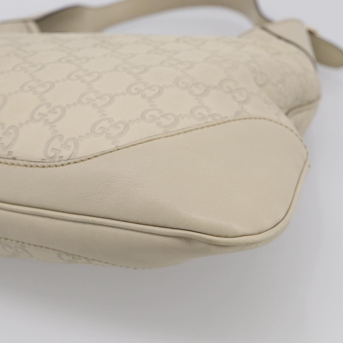 Gucci Jackie Leather, Beige, Canvas, Tote Bag