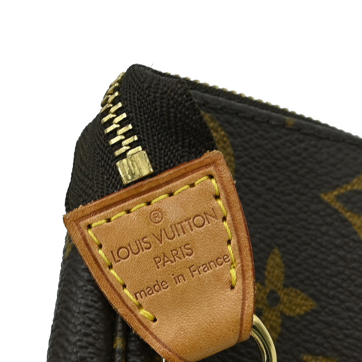 Louis Vuitton Mini pochette accessoires Canvas, Brown, Canvas, Clutch