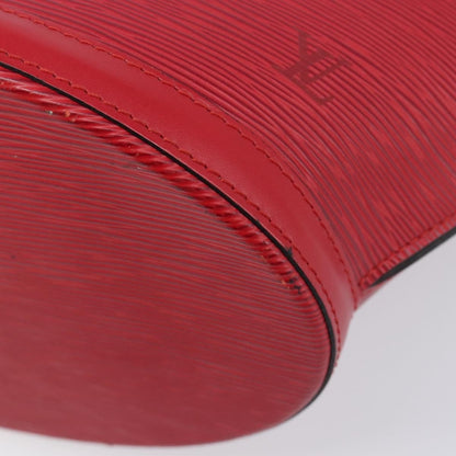 Louis Vuitton Saint Jacques Epi Leather, Red, Leather, Handbag
