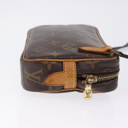 Louis Vuitton Pochette Marly Bandouliere Monogram Canvas, Brown, Canvas, Shoulder Bag