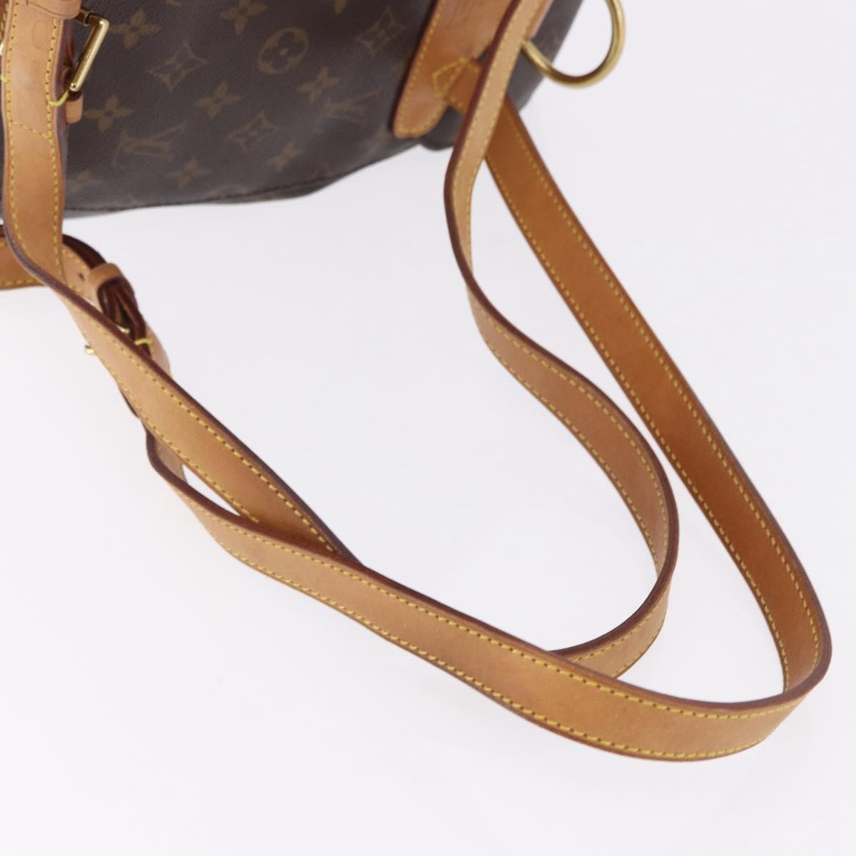 Louis Vuitton Vintage Montsouris Monogram Canvas, Brown, Canvas, Backpack