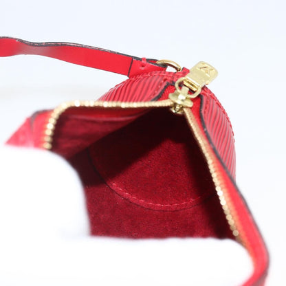 Louis Vuitton Soufflot Pochette Epi Leather, Red, Leather, Clutch