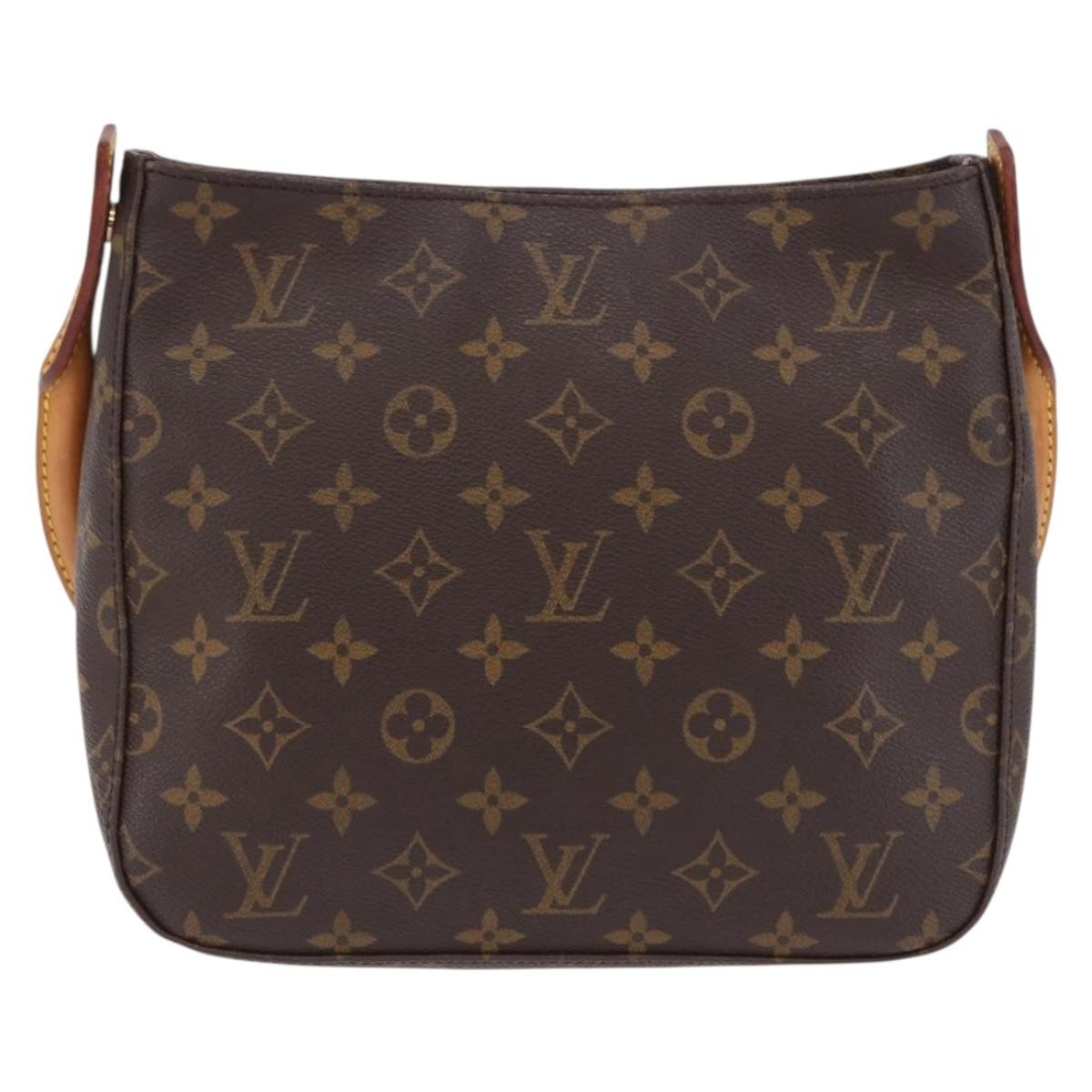 Louis Vuitton Looping Monogram Canvas, Brown, Canvas, Handbag