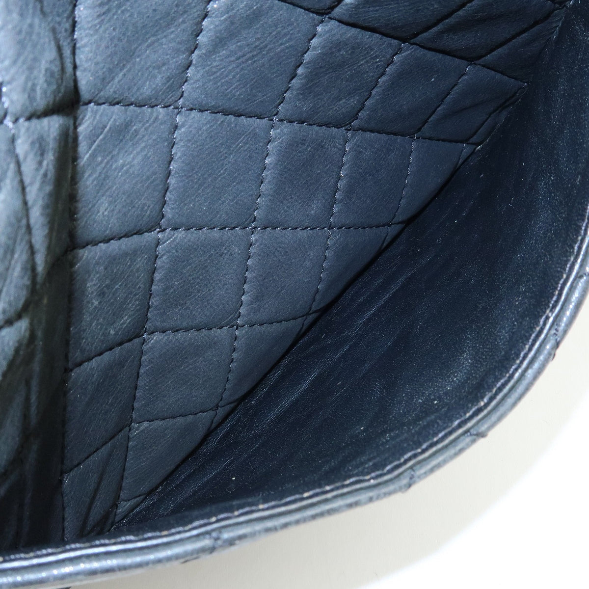 Chanel Shoulder Quilted Leather, Black, Calfskin, Shoulder Bag