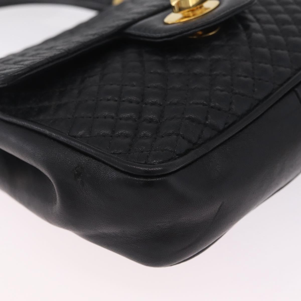 Bally Handbag Leather, Black, Leather, Handbag