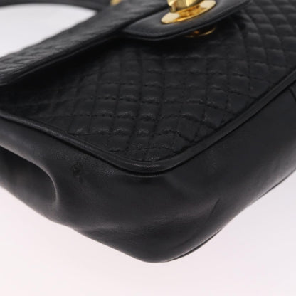 Bally Handbag Leather, Black, Leather, Handbag