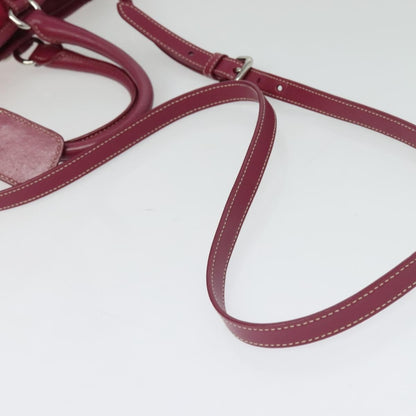 Prada Convertible Belted Hobo Tessuto with Leather, Pink, Nylon, Shoulder Bag
