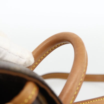 Louis Vuitton Vintage Montsouris Monogram Canvas, Brown, Canvas, Backpack