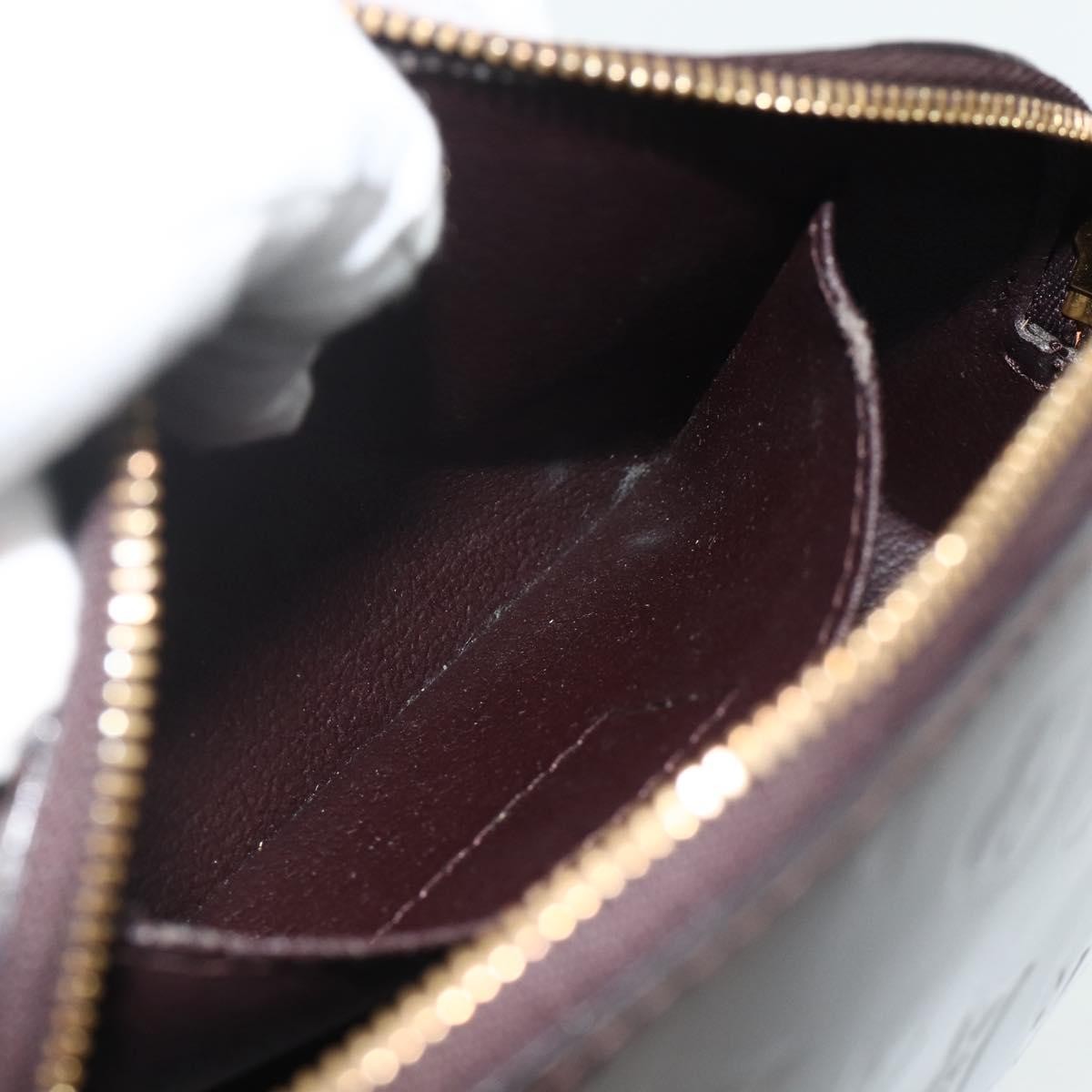 Louis Vuitton Cosmetic Monogram Vernis, Burgundy, Patent Leather, Toiletry Case