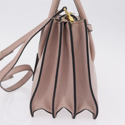 Miu Miu Madras Convertible Compartment Leather, Beige, Leather, Tote Bag