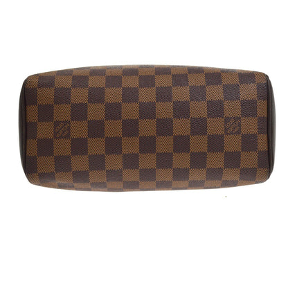 Louis Vuitton Brera Damier, Brown, Canvas, Handbag